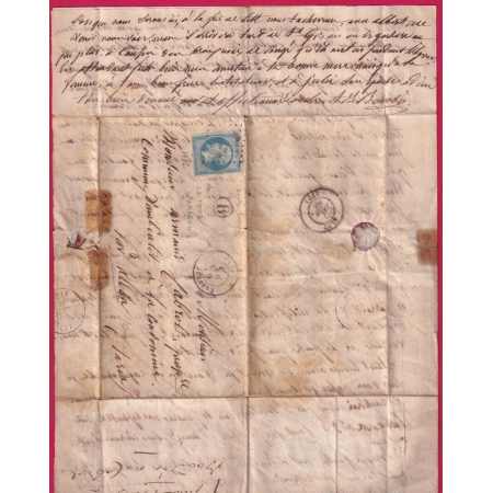 N°22 GC 1982 LAUTREC TARN BOITE RURALE B LA TOUR D'ARAGON POUR ALBAN LETTRE COVER
