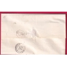N°14 BLEU FONCE PARIS J 3 60 1 POUR CREST DROME LOSANGE J LETTRE COVER