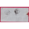 N°25 27 37 PC DU GC 1252 CUISE LA MOTTE OISE POUR COMPIEGNE LETTRE COVER