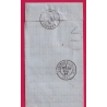 N°29 GC 4197 VIELMUR SUR AGOUT TARN BOITE RURALE E SEMALENS POUR CASTRES LETTRE COVER