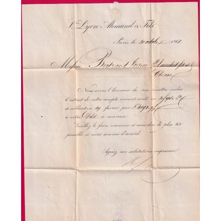 N°29 PAIRE PARIS ETOILE BUREAU CENTRAL GC 1017 CHINON SUR LES TIMBRES INDRE ET LOIRE CURIOSITE LETTRE COVER