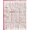 LETTRE DE MORLAIX FINISTERE 1690 POUR CHATEAU DE KERGOAT LETTRE COVER