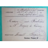 FRANCHISE MILITAIRE FM CAPITAINE POSTE DE L'OUED AGHBAL MAROC POUR ST NAZAIRE DE LADAREZ HERAULT 1916 WW1 COVER FRANCE