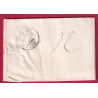 CURSIVE 28 LANNILIS FINISTERE CAD TYPE 13 BREST + PP ROUGE POUR GUINGAMP LETTRE COVER