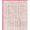 CAD TYPE 15 CASSAGNIES BEGONNES AVEYRON BOITE RURALE A SALMIECH POUR PARIS 1851 LETTRE COVER