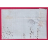 N°14 GC 5048 MOSTAGANEM 5 AOUT 1862 ALGERIE GC PRECOCE POUR MARSEILLE LETTRE COVER