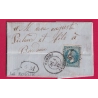 N°29 GC 693 CAHORS LOT BM DE LAROQUE POUR BORDEAUX LETTRE COVER