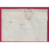 MARQUE 11 RIGNAC AVEYRON 1824 POUR VILLEFRANCHE DE ROUERGUE INDICE 14 LETTRE COVER
