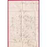 CAD TYPE 15 LAUNOY SUR VENCE ARDENNES BOITE RURALE ROUGE F VIEL ST REMY POUR SIGNY L'ABBAYE 1853 LETTRE COVER