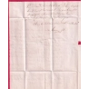 CAD TYPE 15 CHATEAU GONTIER 1846 MAYENNE BOITE RURALE I DAON DECIME RURAL POUR ANGERS LETTRE COVER