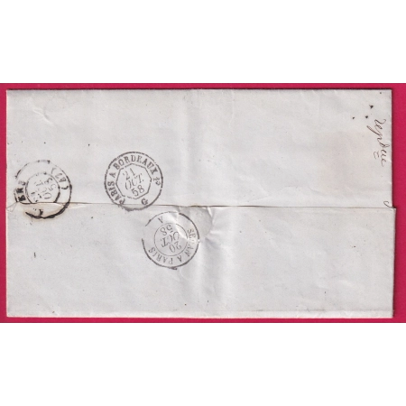 N°14 PC 156 ATTIGNY ARDENNES BOITE RURALE C SEMUY POUR ANGERS LETTRE COVER
