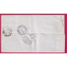N°14 PC 156 ATTIGNY ARDENNES BOITE RURALE C SEMUY POUR ANGERS LETTRE COVER