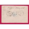 GUERRE 1870 PRISONNIER DE GUERRE HAMBURG PRUSSE ALLEMAGNE POUR ST AVOLD REEXP LE BOULAY MOSELLE 7.8.1870 LETTRE COVER