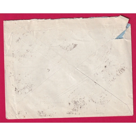 COTE D'IVOIRE ABIDJAN COTE D'IVOIRE 1940 PAR AVION CENSURE AOF POUR PARIS LETTRE COVER