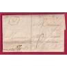 MARQUE BELLEY AIN 1779 LENAIN N°3 INDICE 10 POUR CHALON SUR SAONE ET LOIRE LETTRE COVER