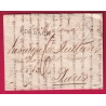 MARQUE 55 FORBACH MOSELLE1827 POUR PARIS LETTRE COVER