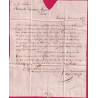 MARQUE 55 FORBACH MOSELLE1827 POUR PARIS LETTRE COVER