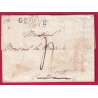 DEBOURSE DEB 1 BOURG L'AIN DEPART MARQUE CONQUIS 99 GENEVE SUISSE INDICE 16 LETTRE COVER