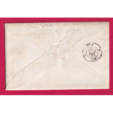 N°14 PC 102 L'ARBRESLE RHONE BOITE RURALE J LA TOUR DE SALVAGNY POUR LYON LA MULATIERE LETTRE COVER