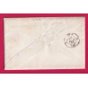 N°14 PC 102 L'ARBRESLE RHONE BOITE RURALE J LA TOUR DE SALVAGNY POUR LYON LA MULATIERE LETTRE COVER