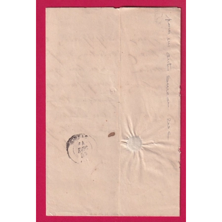 N°13 X2 PC 1747 LODEVE HERAULT POUR GIGNAC LETTRE COVER