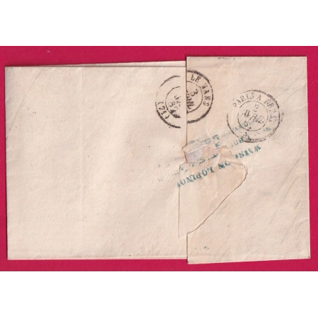 N°14 CERCLE DE POINTS 3308 POUR LE MANS SARTHE LETTRE COVER