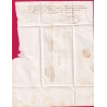 N°22 PC DU GC 4077 VALENCE SUR RHONE DROME CAD TYPE 15 INDICE 18 POUR TOULOUSE 11 JANVIER 1863 LETTRE COVER FRANCE