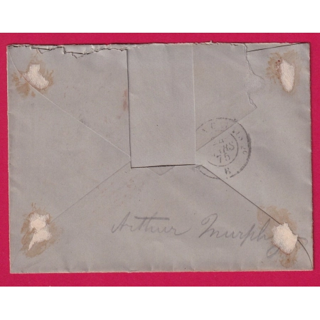 N°55 PAIRE LOSANGE EVIDE ROUBAIX NORD POUR LONDRES ANGLETERRE LETTRE COVER