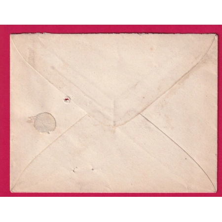 N°90 PARIS 69 AV ORLEANS TAXE DUVAL 30C ROUGE N°33 MILLESIME 8 POUR PARIS LETTRE COVER