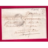 CAD TYPE 13 FONTENAY LE COMTE VENDEE 1848 BOITE RURALE J PISSOTTE POUR ANGERS LETTRE COVER