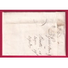 CAD TYPE 13 FONTENAY LE COMTE VENDEE 1848 BOITE RURALE J PISSOTTE POUR ANGERS LETTRE COVER