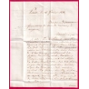 CAD TYPE 13 FONTENAY LE COMTE VENDEE 1848 BOITE RURALE J PISSOTTE POUR ANGERS LETTRE COVER