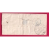 CAD TYPE 13 DAMMARTIN SEINE ET MARNE 1841 BOITE RURALE B JUILLY DECIME RURAL POUR MONTMIRAIL MARNE LETTRE COVER