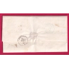 CAD TYPE 15 SEDAN ARDENNES 1845 BOITE RURALE O DOUZY POUR ANGERS MAINE ET LOIRE LETTRE COVER