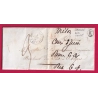 CAD TYPE 15 MONTREUIL BELLAY MAINE ET LOIRE BOITE RURALE K CHOUZE SUR LOIRE POUR ANGERS LETTRE COVER