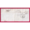 CAD TYPE 15 MONTREUIL BELLAY MAINE ET LOIRE BOITE RURALE K CHOUZE SUR LOIRE POUR ANGERS LETTRE COVER