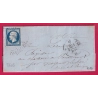 N°14 PARIS ROULETTE ETOILE + PARIS ROUTE 12 POUR NOGENT LE ROTROU INDICE 16 LETTRE COVER FRANCE