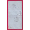 N°14 PARIS ROULETTE ETOILE + PARIS ROUTE 12 POUR NOGENT LE ROTROU INDICE 16 LETTRE COVER FRANCE