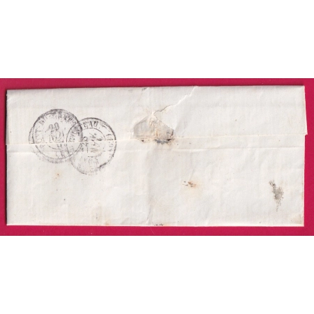 N°14 PC 1882 MARINGUES PUY DE DOME BOITE RURALE F JOZE POUR PONT DU CHATEAU LETTRE COVER FRANCE