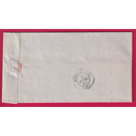 N°22 GC 709 CALVISSON GARD OR CONGENIES POUR MONTPELLIER HERAULT LETTRE COVER FRANCE