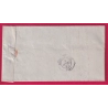 N°22 GC 709 CALVISSON GARD OR CONGENIES POUR MONTPELLIER HERAULT LETTRE COVER FRANCE