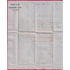 N°22 GC 709 CALVISSON GARD OR CONGENIES POUR MONTPELLIER HERAULT LETTRE COVER FRANCE