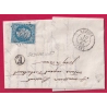N°22 GC 2028 LEZOUX PUY DE DOME BOITE RURALE E SEYCHALLES POUR PONT DU CHATEAU LETTRE COVER