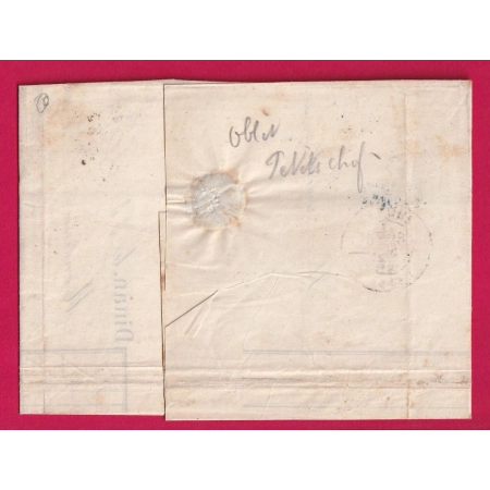 N°38 PC DU GC 1308 DINAN COTES DU NORD POUR RENNES ILLE ET VILAINE LETTRE COVER