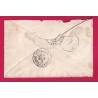 N°68 N/B CAPVERN HAUTES PYRENEES POUR AGEN LOT ET GARONNE CONVOYEUR STATION AU DOS LETTRE COVER