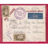 DAKAR SENGAL 1939 PLI ROUGE COURRIER OFFICIEL GOUVERNEUR AOF POUR PARIS PAR AVION LETTRE COVER