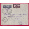 SAIGON CENTRAL COCHINCHINE 1939 CENSURE INDOCHINE LETTRE PAR AVION POUR PARIS CABINET DU GOUVERNEUR COVER