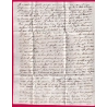 MARQUE 5 MANOSQUE BASSES ALPES POUR COURGEMONT PRES BIENNE SUISSE 1814 MENTION DEB 26X ?? LETTRE COVER