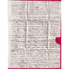 MARQUE 5 MANOSQUE BASSES ALPES POUR COURGEMONT PRES BIENNE SUISSE 1814 MENTION DEB 26X ?? LETTRE COVER