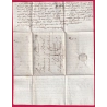 MARQUE 5 MANOSQUE BASSES ALPES POUR COURGEMONT PRES BIENNE SUISSE 1814 MENTION DEB 26X ?? LETTRE COVER